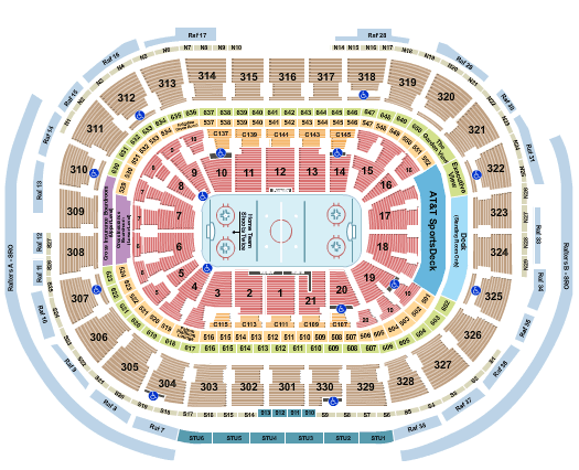 TD Garden Boston Seating Chart