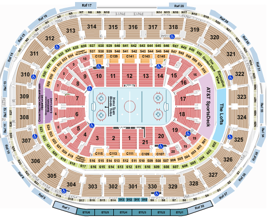 TD Garden Boston Seating Chart